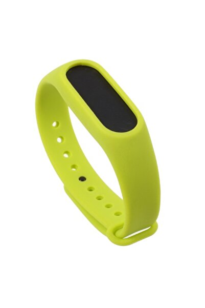 OEM Λουράκι σιλικόνης TPU για Xiaomi Mi Band 2 - Πράσινο του λάιμ
