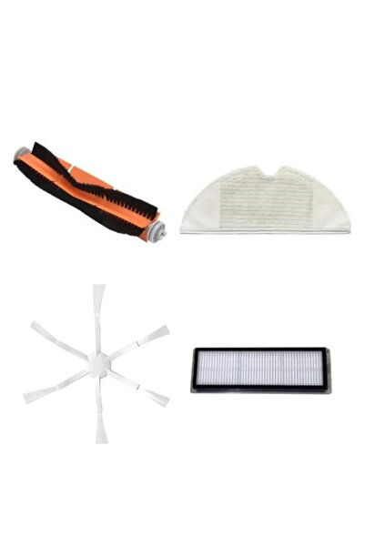 LİN GRUP Set de 4 piese de schimb compatibile cu aspiratorul robot Xiaomi Vac...