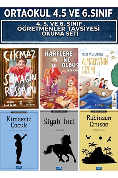 Parıltı Yayınları ORTAOKUL 4.5.VE 6.SINIF ÇIKMAZ SOKAĞIN RESSAMI,HARFLERE NE ...