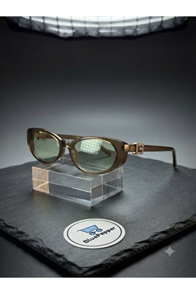 BluePepper Thin Cat Eye Modern Framed Sunglasses with Accessories New Season ...