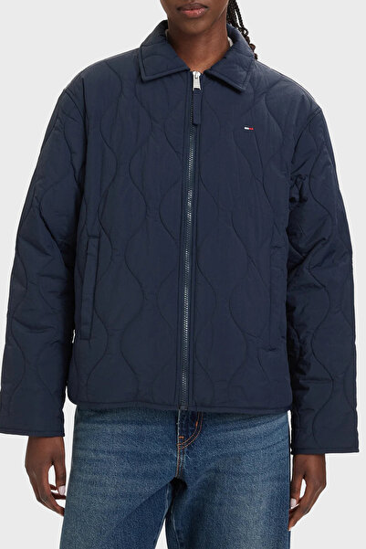 Tommy Jeans Su İtici Kapitoneli Klasik Yaka Mont Kadın MONT DW0DW22909 C1G