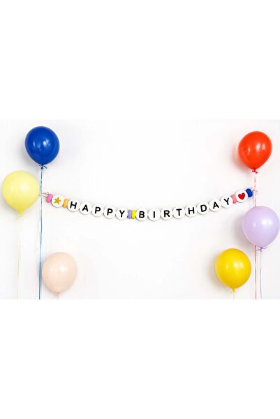 Happy Birthday 3D Banner Set