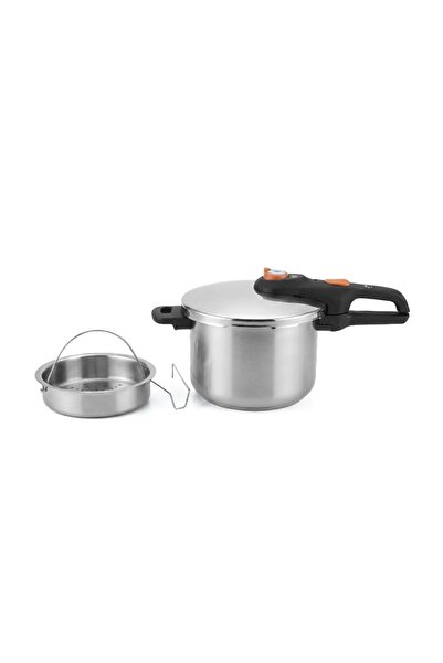 TEFAL قدر ضغط سيكيور كليك 4 مع جهاز بخار سعة 6 لتر P2530756