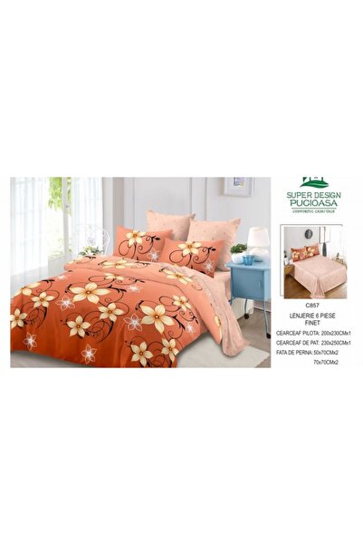 Pucioasa Set de lenjerie de pat gros Finet, 6 piese, BBA 20