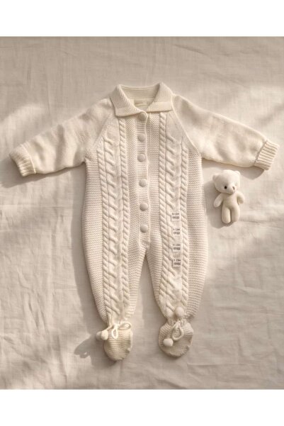 Nipperland 100% Knitwear Unisex Footed Jumpsuit