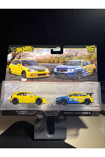 HOT WHEELS Premium 2'Lİ '99 Honda Civic Type R (EK9) + Honda Civic Type R