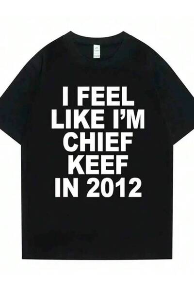 k222 I Feel Like I'm In 2012 Graphic Print Tshirt Male Funny Rap Meme T-Shirt...