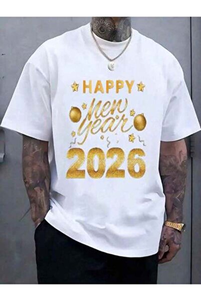 k222 Happy New Year 2026 Loading Fireworks Party T-Shirt, Graphic Tees Men