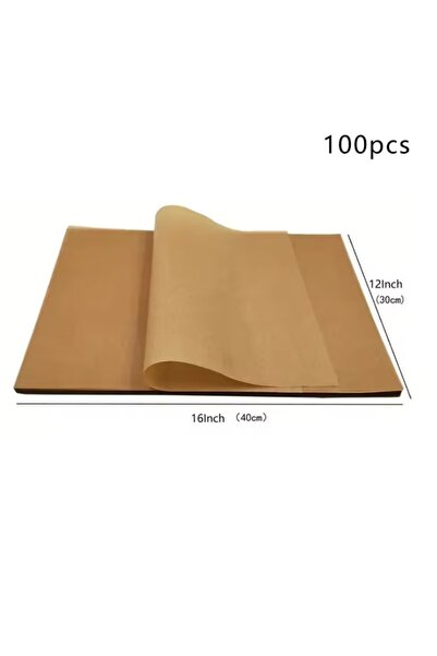 Choice1 ورق خبز من البارشمنت 40×30 سم، 100 قطعة، غير لاصق، مقطوع مسبقًا، ورق ...