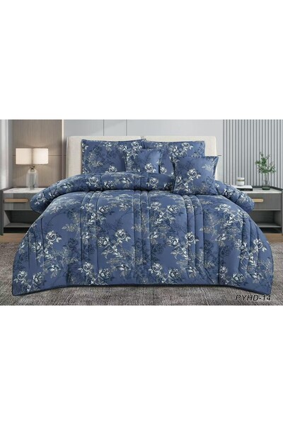 xi Duo Duo Summer Quilt and Sheet Set with 4 Pieces, Luxurious Microfiber Fil...