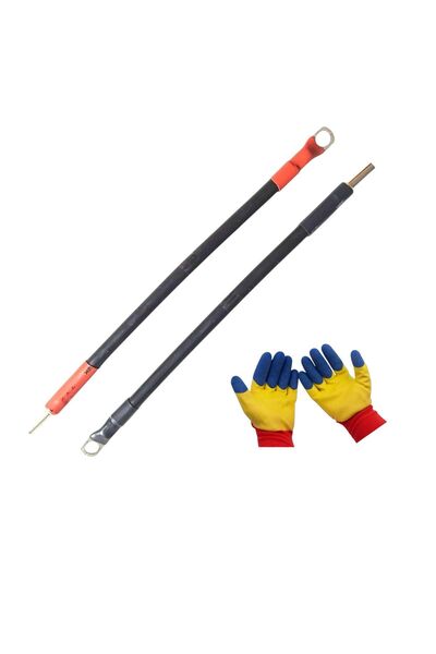 Universal Cablu alimentare,sect 16 mmp,2x175 cm,papuc M8 la un capat/pin term...