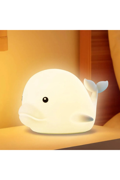 STARSTAR This children's night light is silicone - features touch sensitivity...