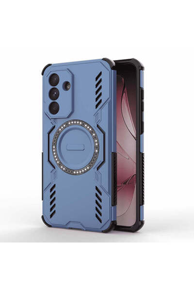 Techsuit Husă pentru Samsung Galaxy A56 5G, ArmorMag, albastru - albastru