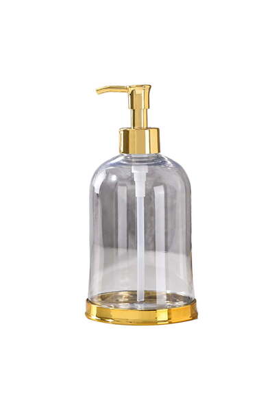 STARSTAR Hand sanitizer dispenser, refillable plastic pump bottle, 450ml smoo...