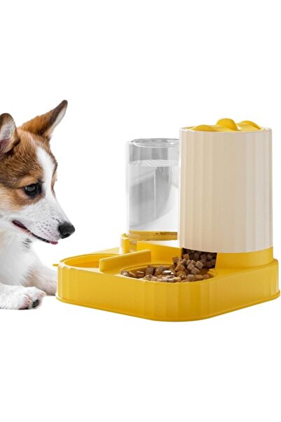 STARSTAR Automatic Feeder & Water Dispenser for Puppy, Kitten, Small/Medium B...