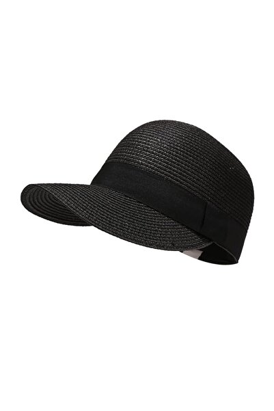 STARSTAR Women's summer sun hat, foldable soft hat, solid color straw sun hat...