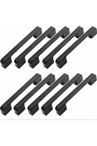 Morvena Picks 10 mânere de dulap, distanță între găuri de 128 mm - Mânere neg...
