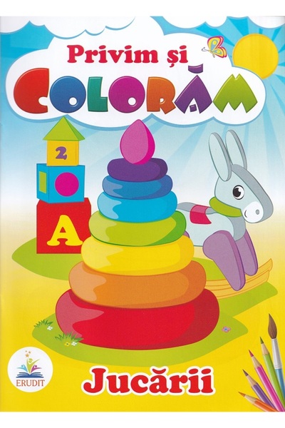 Pegas Jucarii. Privim si coloram