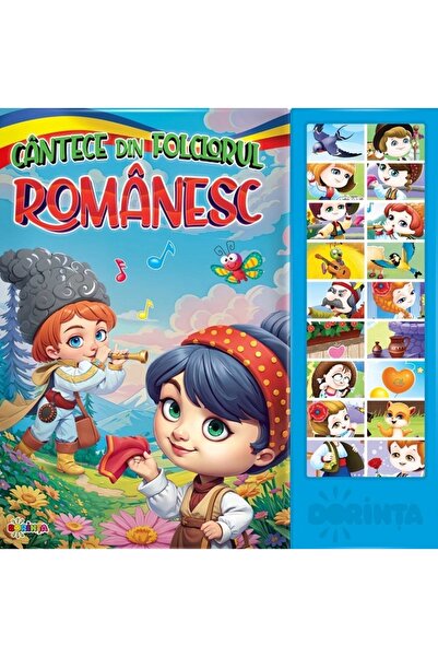 Dorinta Carte cu sunete. Cantece din folclorul romanesc