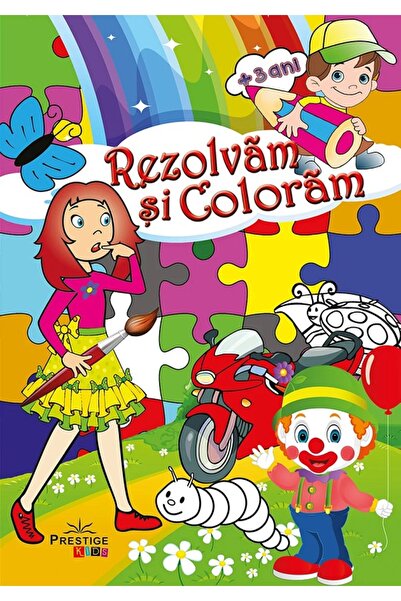 Prestige Rezolvam si coloram 3 ani+