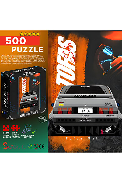 Soi Craft 500 Parça Puzzle Tofaş Şahin Efsanesi # 904
