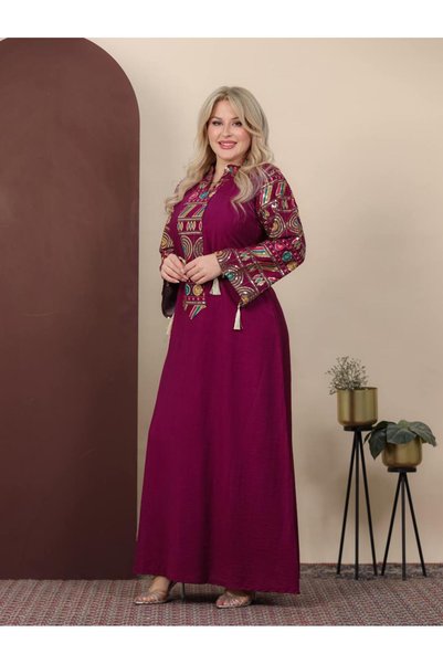 AFandina جلابية فاخرة بتصميم تراثي أنيق... لأنك تستحقين إطلالة لا تُنسى