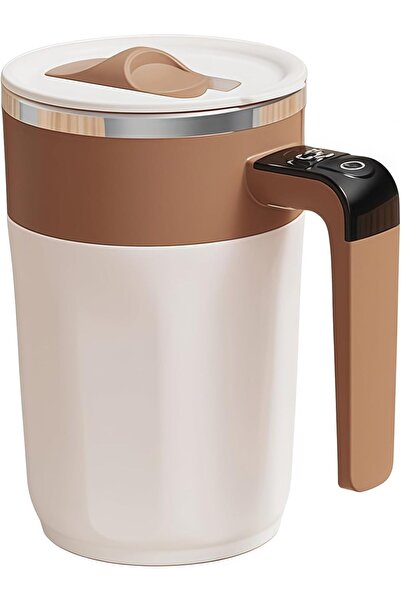 STARSTAR 316 Stainless Steel Self-Stirring Coffee Mug, 400ml, Automatic Elect...