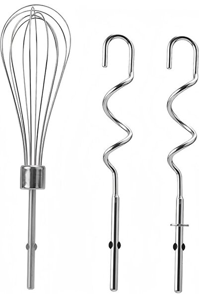 STARSTAR Mixer Accessories - Dough Hook & Beater - Baking - Stainless Steel -...