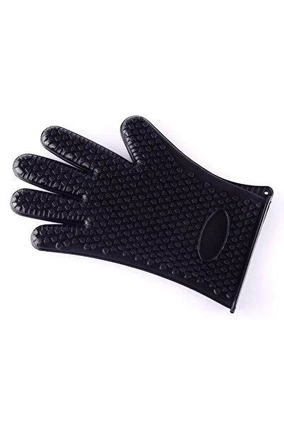 STARSTAR Silicone barbecue gloves, baking gloves, heat-resistant gloves (1 pi...