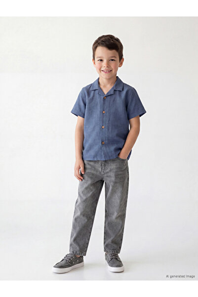 LC Waikiki Nevavm Farkıyla Barrel Fit Boy's Jean Pants