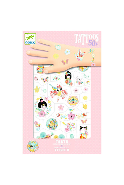djeco Tatuaje temporare Sakura,