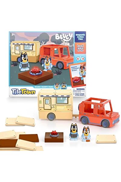 Moose Toys مجموعة بلاط تايل تاون بلو يي S2 كامبي