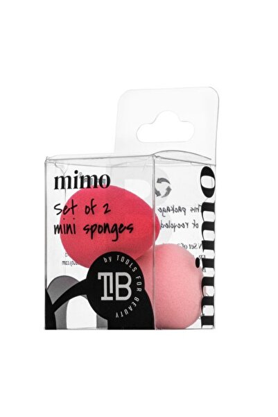 MIMO Set de 2 mini bureți – set de bureți pentru machiaj – Roz