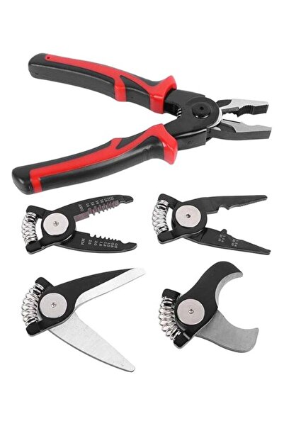 Duravel Multifunctional 5 in 1 Pliers Set, Premium Steel Material, Detachable...