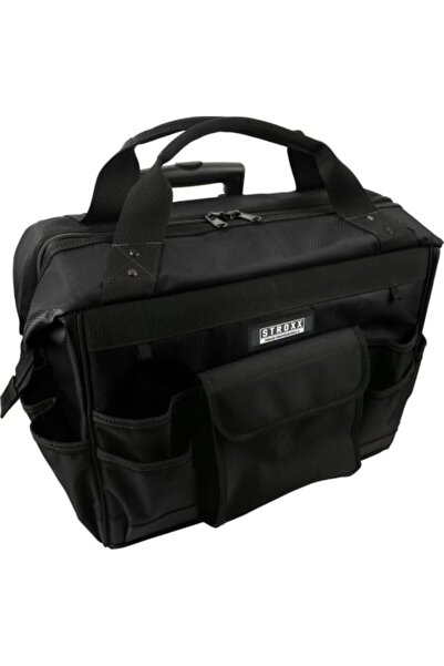 STROXX Tekerlekli Alet Çantası Trolley 18" — Heavy duty, teleskopik sap