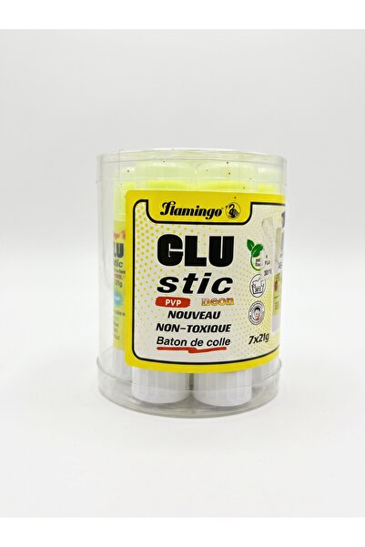 Flamingo Glue Stic | Pack of 7 Pcs | Each 21 g