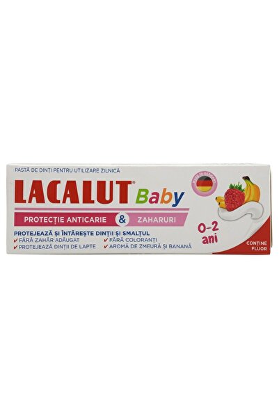 lacalut Pastă de dinți, pentru bebeluși, 0-2 ani