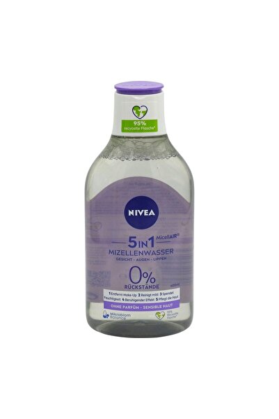 NIVEA Λοσιόν, Nivea, Micellar 400 ml 5in1 Sensitive