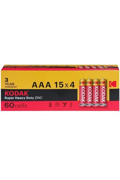 Leski Σετ, Μπαταρίες Kodak R3 Zinc Sh4 60 τεμάχια