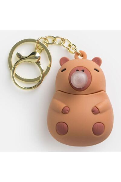 BAMI NETWORK Breloc Capybara Bubble 6cm Design Jucaus