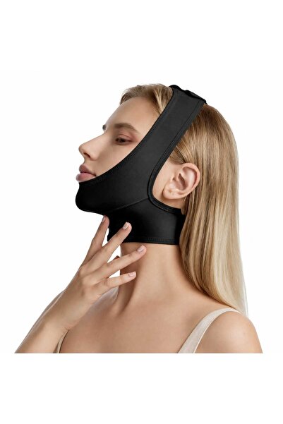 Nevara Women's Chin Face Neck Compression and Support Brace - Adjustable 3D P...