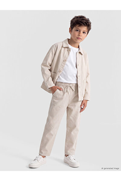 LC Waikiki Boy's Gabardine Suit for Style Enthusiasts from Uzg Store