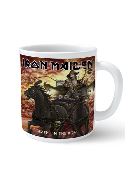 ART HEDİYE Iron Maiden Death on the Road Printed Mug