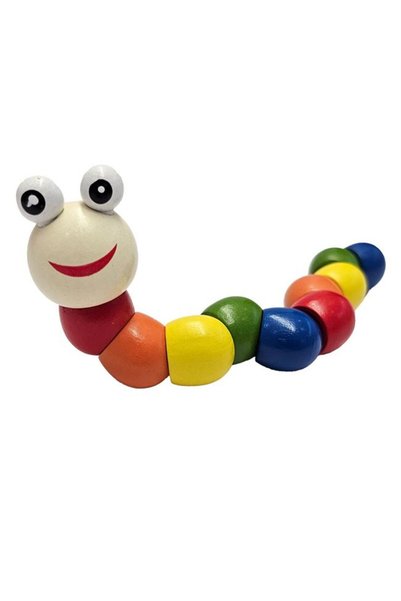 BAMI NETWORK Jucarie Omida Lemn Colorat 19cm pentru Copii