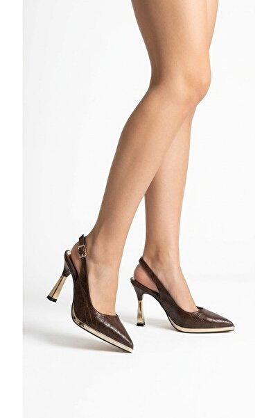 Ustalar Ayakkabı Çanta Brown Women's Daily Heeled Shoes 728.2532