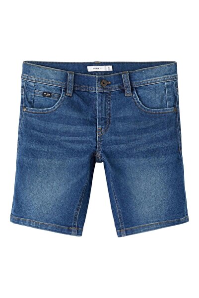 Name it Βερμούδα τζιν "Dark blue denim" μπλε