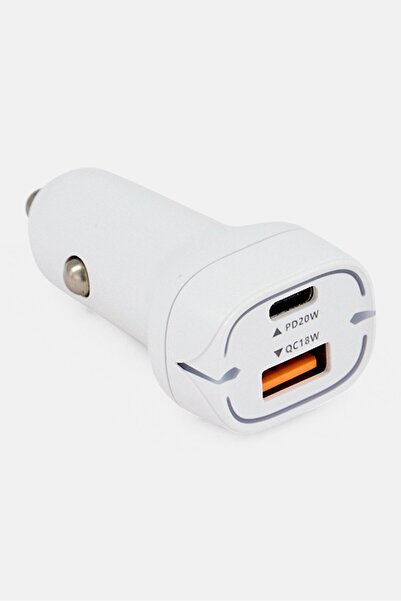 Kodak PD Car Charger Dual Ports 38 W, White