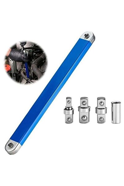 STARSTAR Offset extension wrench, multi-purpose, zero offset extension bar, d...