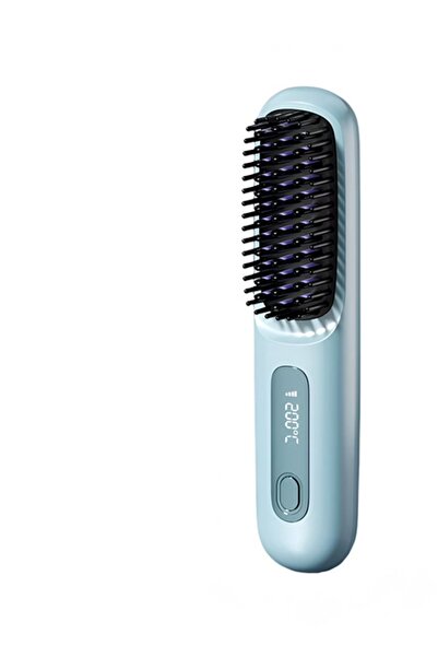 STARSTAR Styling Comb Brush Heated Straightening Ceramic Curling Negative Ion...