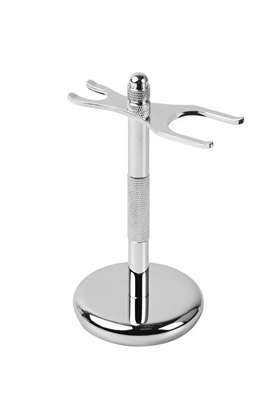 STARSTAR Stainless steel razor holder, silver, suitable for safety razors and...